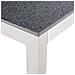 Tavolo Da Giardino In Acciaio E Lastra Di Granito Grigio Lucido Grosseto - Foto miniatura 3