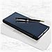 Custodia Samsung Galaxy Note 20 Ultra Patta Traslucida Specchio Supporto Nero - Foto miniatura 2