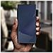 Custodia Samsung Galaxy Note 20 Ultra Patta Traslucida Specchio Supporto Nero - Foto miniatura 3