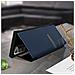 Custodia Samsung Galaxy Note 20 Ultra Patta Traslucida Specchio Supporto Nero - Foto miniatura 5