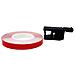 Wheel Stripes Trim Con Applicatore Per Moto Cerchi Rosso - Foto miniatura 1