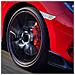 Wheel Stripes Trim Con Applicatore Per Moto Cerchi Rosso - Foto miniatura 10