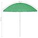 Ombrellone da Spiaggia Hawaii Verde 300 cm - Foto miniatura 8