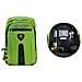 BK7F Ecopelle Nero, Verde zaino - Foto miniatura 4