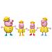 Peppa Pig - La Famiglia Di Peppa Pig Con L'impermeabile, Confezione Da 4 - Foto miniatura 1