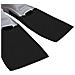 Long Blade Rubber Fins 43/44 Nero - Foto miniatura 2