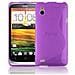 Custodia Compatibile Con Htc Desire V In Viola Lilla - Coperchio Protettivo In Silicone Tpu Flessibile - Foto miniatura 1