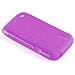 Custodia Compatibile Con Htc Desire V In Viola Lilla - Coperchio Protettivo In Silicone Tpu Flessibile - Foto miniatura 3