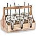 Scatola Barattolo Per Bevande +6 X Cannuccia, Legno, - Foto miniatura 2