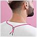 Cordoncino Smartphone Con Silicone Universale Espandibile Regolabile 90cm Fucsia - Foto miniatura 3