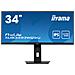 Monitor 34" LED IPS ProLite XUB3493WQSU-B5 3440x1440 UltraWide Quad HD Tempo di Risposta 4 ms - Foto miniatura 1