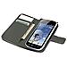 Galaxy Trend Plus Custodia In Ecopelle Colore Bianco /grigio - Foto miniatura 2