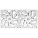 MFPROX2W sistema di raffreddamento per computer Case per computer Ventilatore 12 cm Bianco 2 pz - Foto miniatura 4