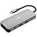 SR30 Docking USB 3.2 Gen 1 (3.1 Gen 1) Type-C Grigio, Metallico - Foto miniatura 4