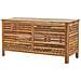 Cesta Da Giardino Legno Acacia Chiaro 130 X 64 Cm Riviera - Foto miniatura 3