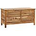 Cesta Da Giardino Legno Acacia Chiaro 130 X 64 Cm Riviera - Foto miniatura 5