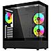 Case SIGMA X1 Midi Tower ATX / ITX / micro ATX ABS Colore Nero - Foto miniatura 1