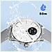 Smartwatch WI-HWA10 Impermeabile 5 ATM Display Analogico / Digitale Argento - Europa - Foto miniatura 4