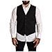 Abito Gilet Formale In Lana Nera - It50 - L - Foto miniatura 1