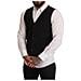 Abito Gilet Formale In Lana Nera - It50 - L - Foto miniatura 5