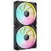 Co-9051028-ww Sistema Di Raffreddamento Per Computer Case Per Computer Ventilatore 14 Cm Nero 2 Pz (Icue - Foto miniatura 1