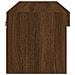 Mobile Porta TV con Luci LED Rovere Marrone 60x30x30 cm - Foto miniatura 6