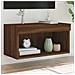 Mobile Porta TV con Luci LED Rovere Marrone 60x30x30 cm - Foto miniatura 9