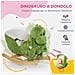 Cavallo a Dondolo per Bambini 18-36 Mesi a Dinosauro con Suoni e Rivestimento Morbido, Verde - Foto miniatura 4