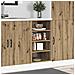 Armadio Inferiore “Riga” Rovere Artigianale 40x44,5x81,5 cm - Foto miniatura 6