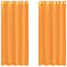 Tende In Voile Con Occhielli 2 Pz Arancio 140x225 Cm - Foto miniatura 2