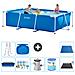 Piscina Fuori Terra - Rettangolo - 300x200x75 Cm - Blu - Include Accessori Coordinati A181 - Foto miniatura 1