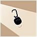 Campanello Di Avvertimento Anti-smarrimento Da Esterno Con Clip A Moschettone - 38 Mm - Foto miniatura 2