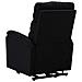 Lusso Casadino -  Poltrona Alzapersona Nera In Tessuto - Foto miniatura 5