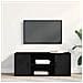 Mobile TV  Nero Rovere 100x35x40 cm Legno ingegnerizzato - Foto miniatura 4