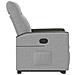 Poltrona Alzapersona Reclinabile Grigio Nuvola in Tessuto - Foto miniatura 6