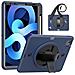 Custodia Per Ipad Pro 3/2/1 11” Con Supporto E Tracolla Blu Navy - Foto miniatura 1