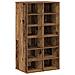 Scarpiera Legno Antico 54x34x100,5 cm in Truciolato - Foto miniatura 1