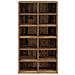 Scarpiera Legno Antico 54x34x100,5 cm in Truciolato - Foto miniatura 4