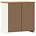 Credenza Cassetti VIGO Bianco 78x40x75 cm Legno Massello Pino - Foto miniatura 7