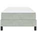 Letto box spring con materasso Grigio chiaro 90 x 190 cm - Foto miniatura 7