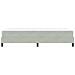 Letto box spring con materasso Grigio chiaro 90 x 190 cm - Foto miniatura 8