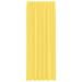 Tende in Voile con Tasche per Aste 2 pz Giallo - Foto miniatura 4