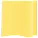 Tende in Voile con Tasche per Aste 2 pz Giallo - Foto miniatura 5