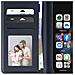 Custodia A Portafoglio Per Iphone 16 Pro In Pelle Premium Con Funzione Stand - Foto miniatura 2