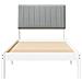 Struttura del letto Bianco 90 x 200 cm Pino massello - Foto miniatura 5