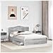 Letto con Contenitore con testiera Grigio Sonoma 160 x 200 cm - Foto miniatura 3