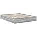 Letto con Contenitore con testiera Grigio Sonoma 160 x 200 cm - Foto miniatura 6