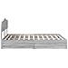 Letto con Contenitore con testiera Grigio Sonoma 160 x 200 cm - Foto miniatura 9