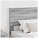 Testiera con testiera Grigio Sonoma 90 cm Legno multistrato - Foto miniatura 3