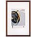 Select Cornice In Legno Vetro Sintetico, 20x30 Cm, Marrone - Foto miniatura 1